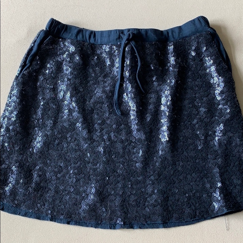 Peek Size 10 skirt Navy sequins